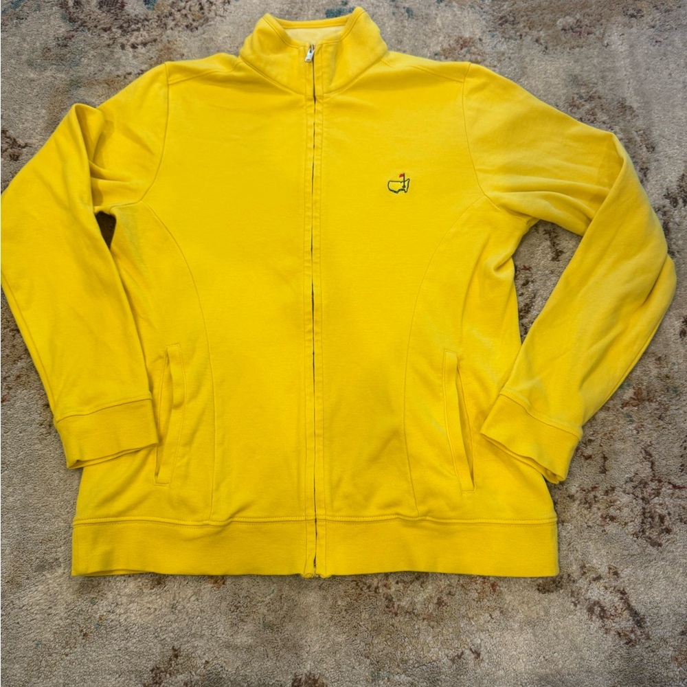 Masters Yellow Full-Zip Jacket Sz S
